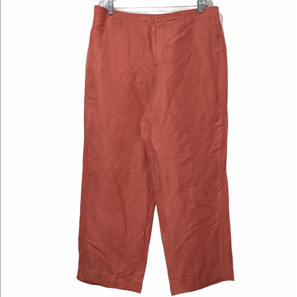 Linda Allard Ellen tracy peach pants in size XL